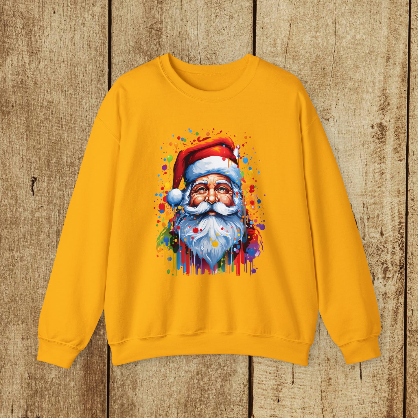 SANTA  - Heavy Blend™ Crewneck Sweatshirt - 16 Colors - Sizes to 3XL