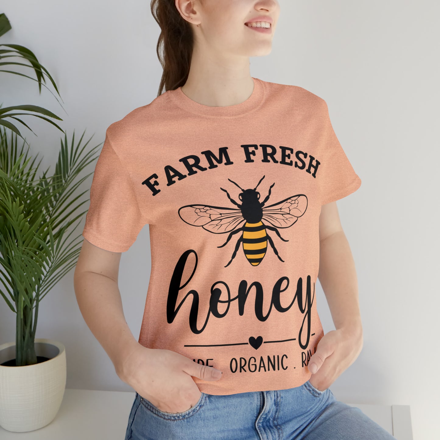 FARM FRESH HONEY - Jersey Tee - 16 COLOR CHOICES - Sizes to 3 XL