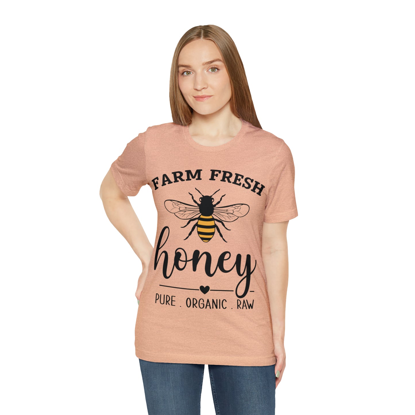 FARM FRESH HONEY - Jersey Tee - 16 COLOR CHOICES - Sizes to 3 XL