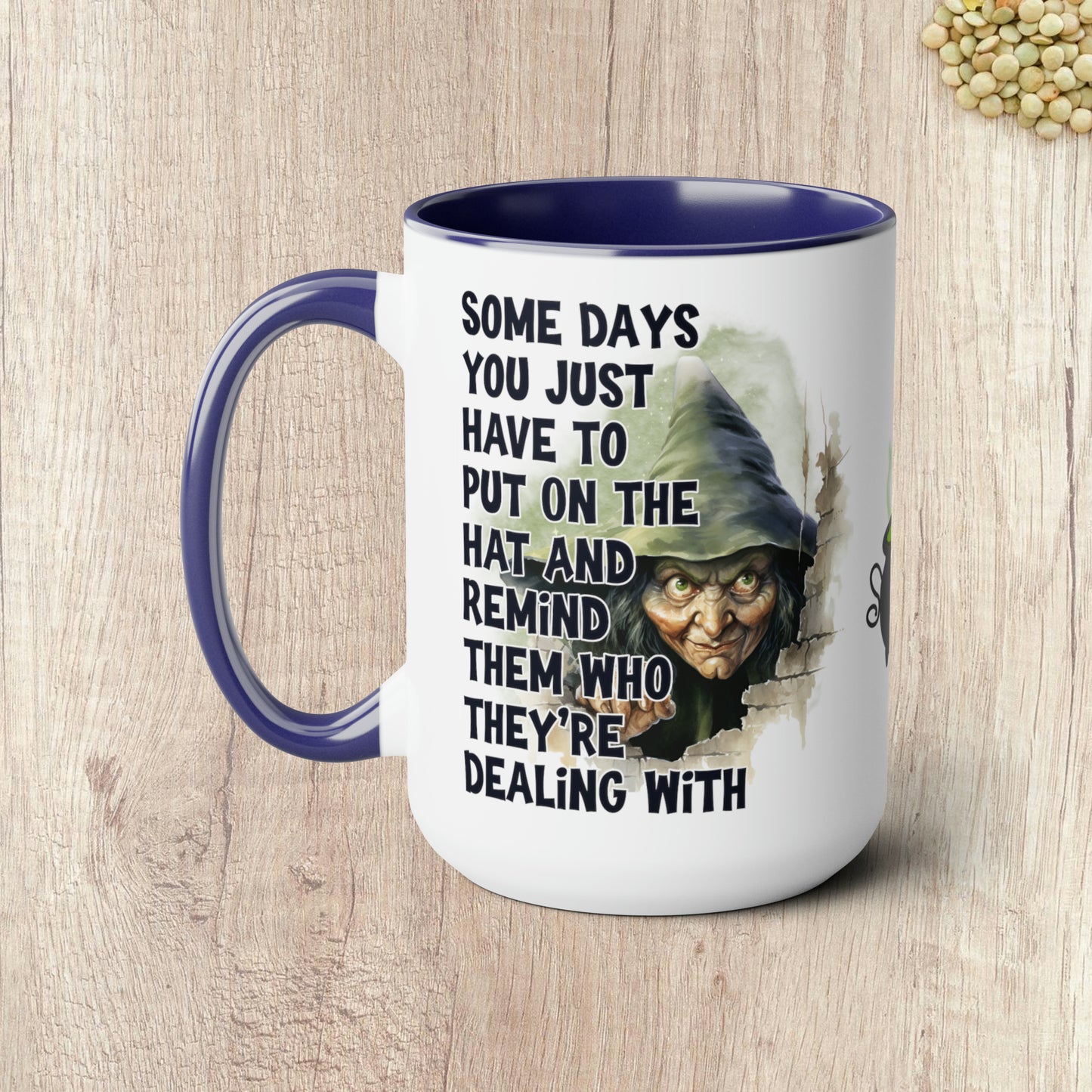 SOME DAYS  - Two-Tone Coffee Mug - 15oz - 5 Color Options