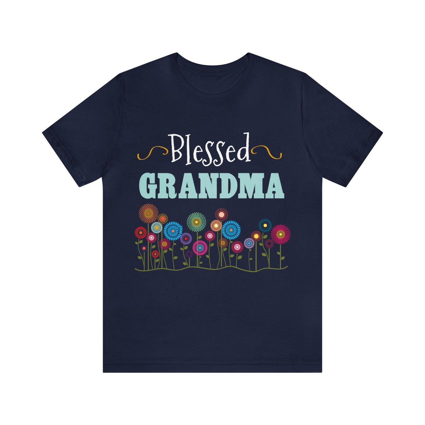 BLESSED GRANDMA - Jersey Tee - 10 COLORS - Sizes to 3 XL