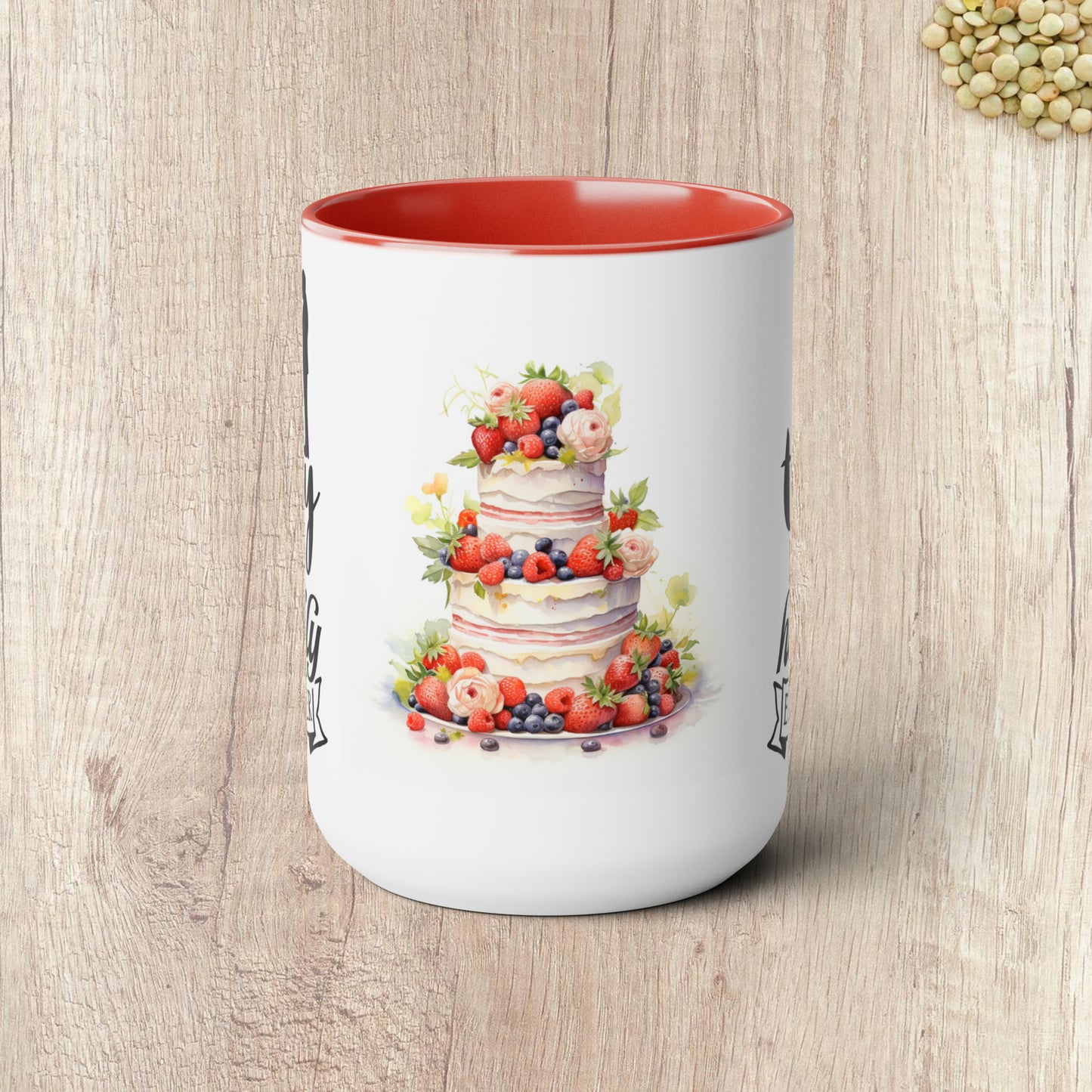 AND THEY LIVED HAPPILY EVER AFTER - Two-Tone Coffee Mug - 15oz - 5 Color Options