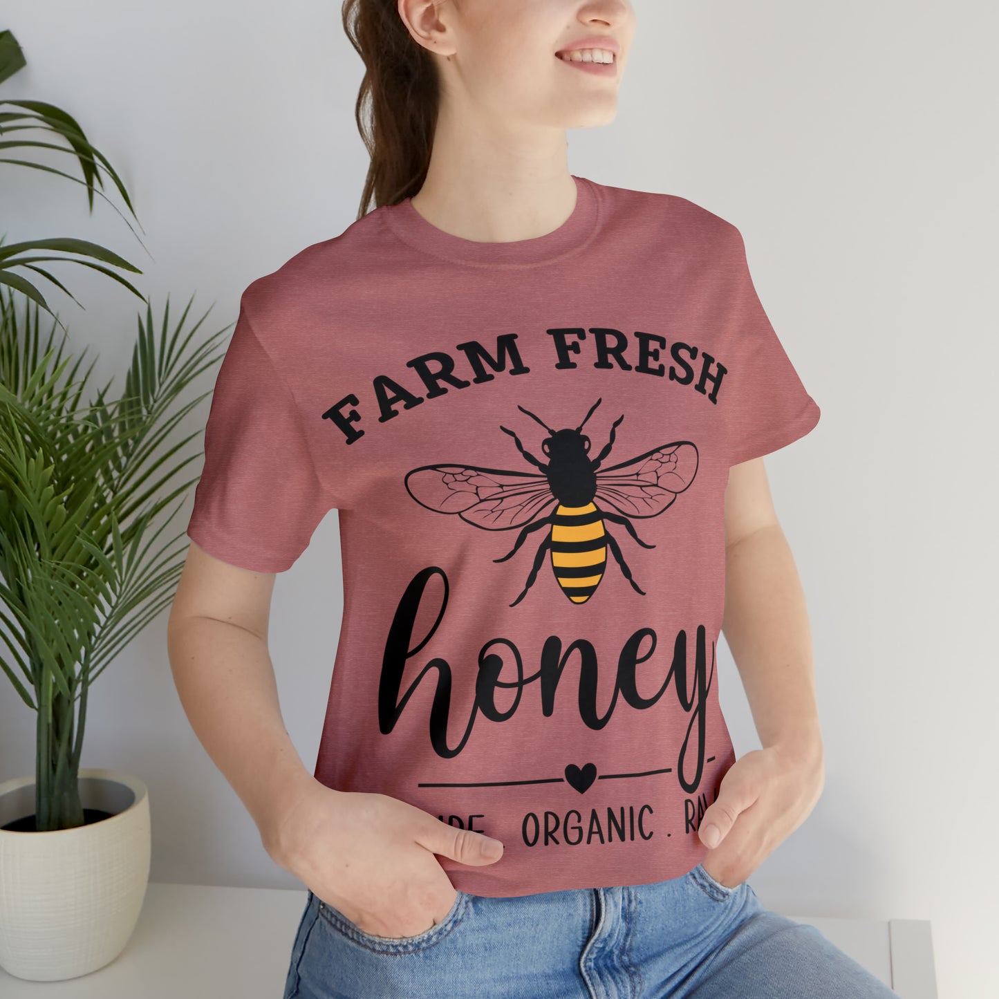 FARM FRESH HONEY - Jersey Tee - 16 COLOR CHOICES - Sizes to 3 XL