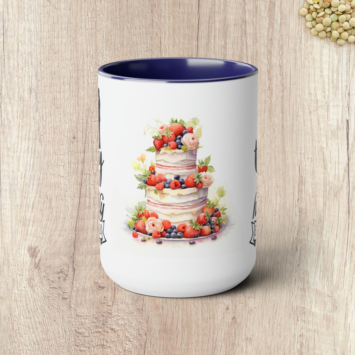 AND THEY LIVED HAPPILY EVER AFTER - Two-Tone Coffee Mug - 15oz - 5 Color Options