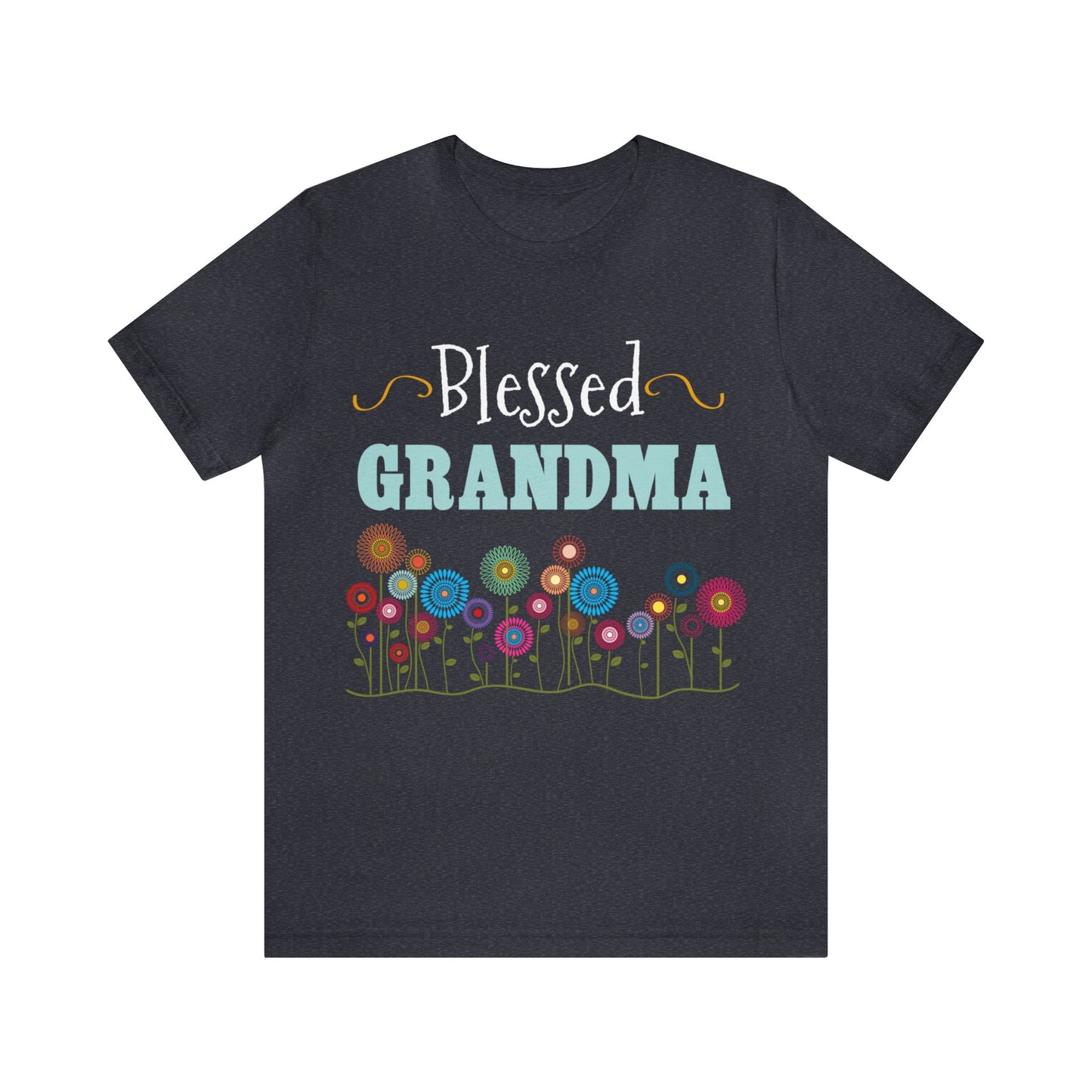 BLESSED GRANDMA - Jersey Tee - 10 COLORS - Sizes to 3 XL