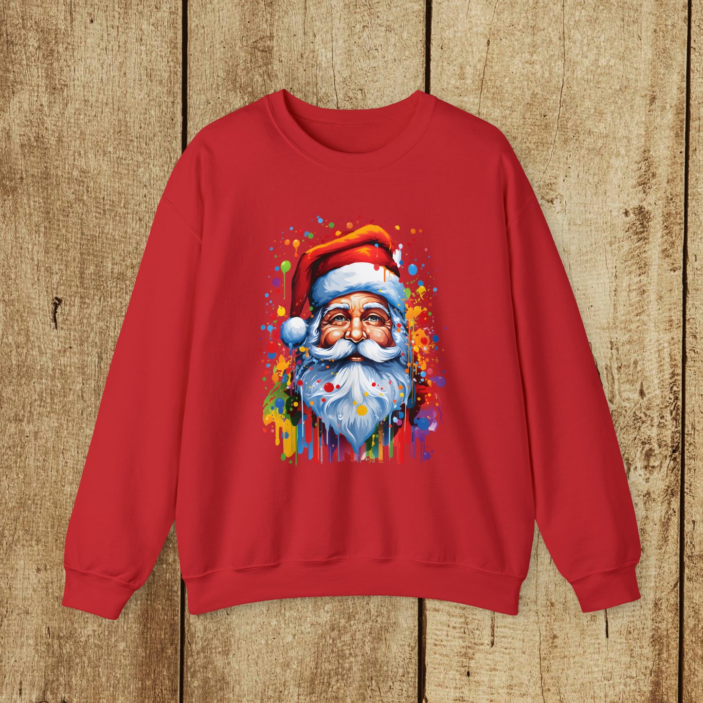 SANTA  - Heavy Blend™ Crewneck Sweatshirt - 16 Colors - Sizes to 3XL