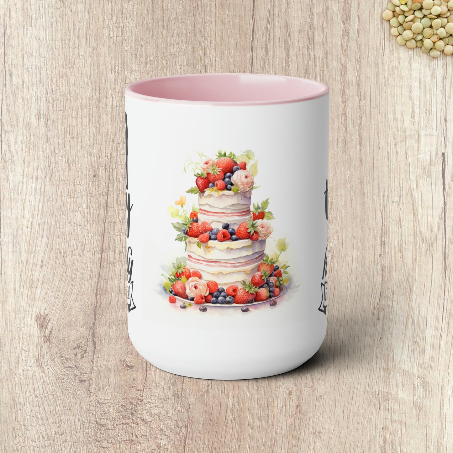 AND THEY LIVED HAPPILY EVER AFTER - Two-Tone Coffee Mug - 15oz - 5 Color Options