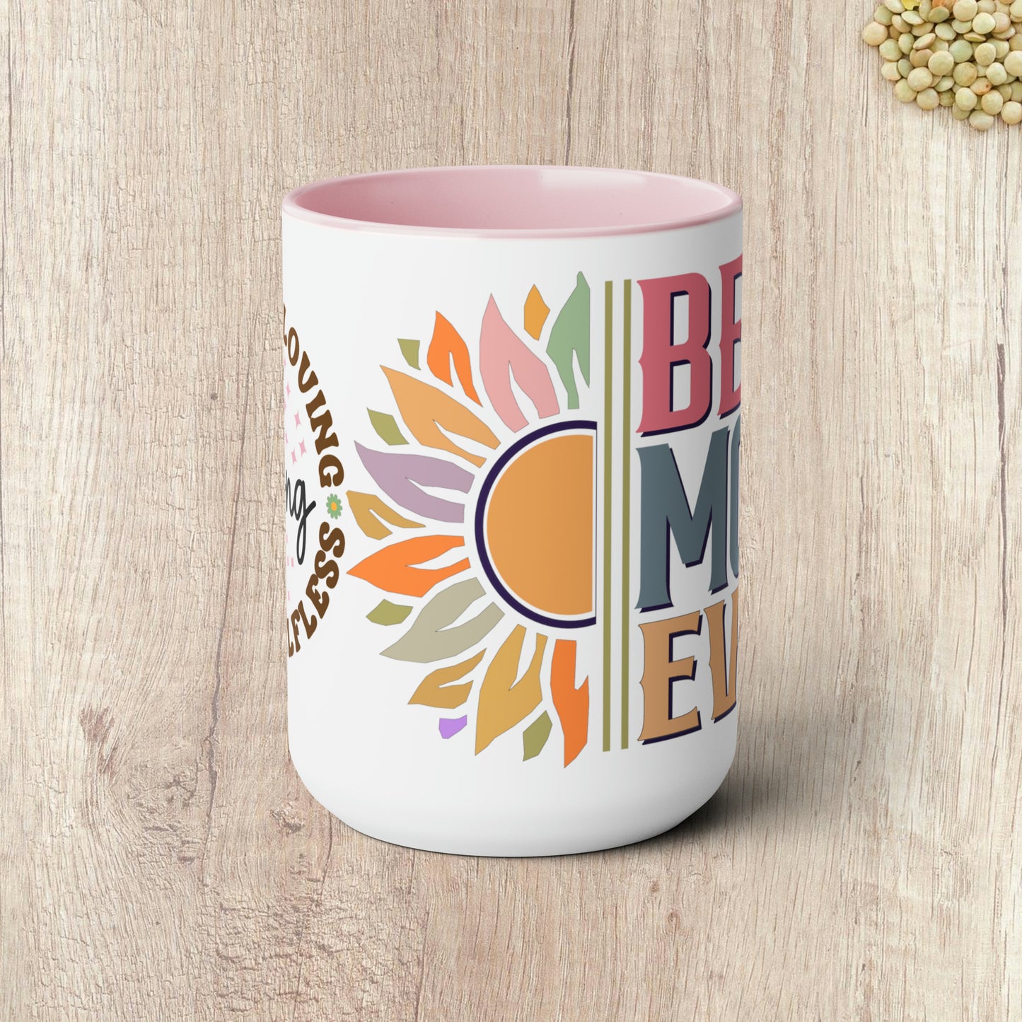 BEST MOM EVER - Two-Tone Coffee Mug - 15oz - 5 Color Options