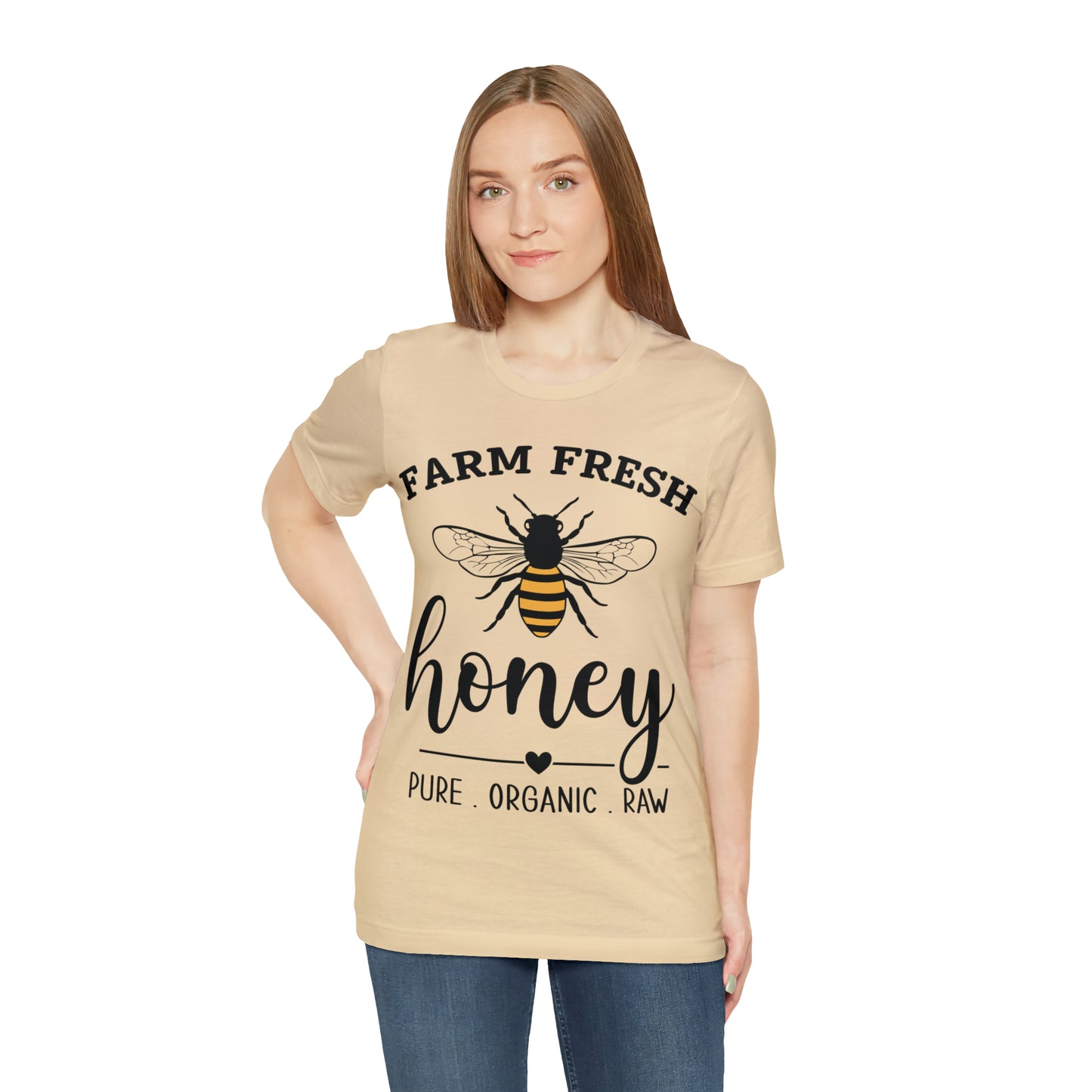 FARM FRESH HONEY - Jersey Tee - 16 COLOR CHOICES - Sizes to 3 XL