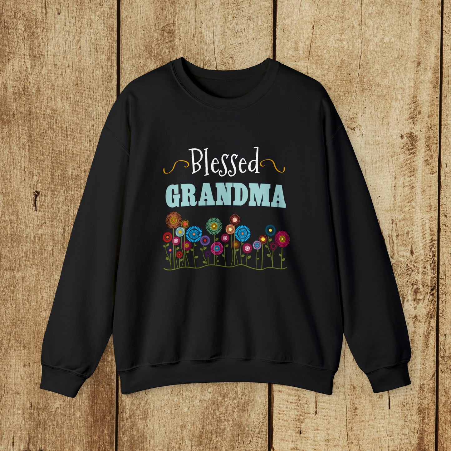 BLESSED GRANDMA - Heavy Blend™ Crewneck Sweatshirt - 6 Colors - Sizes to 3XL