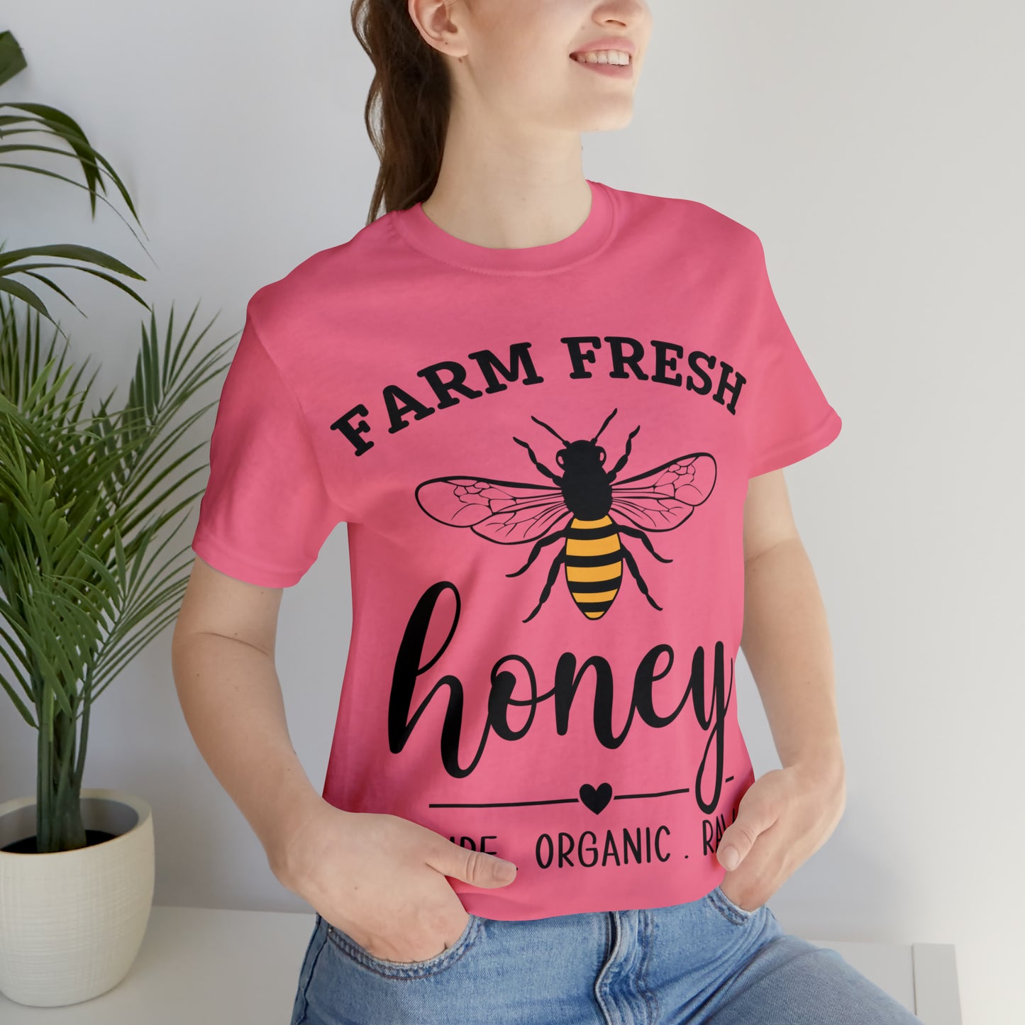 FARM FRESH HONEY - Jersey Tee - 16 COLOR CHOICES - Sizes to 3 XL