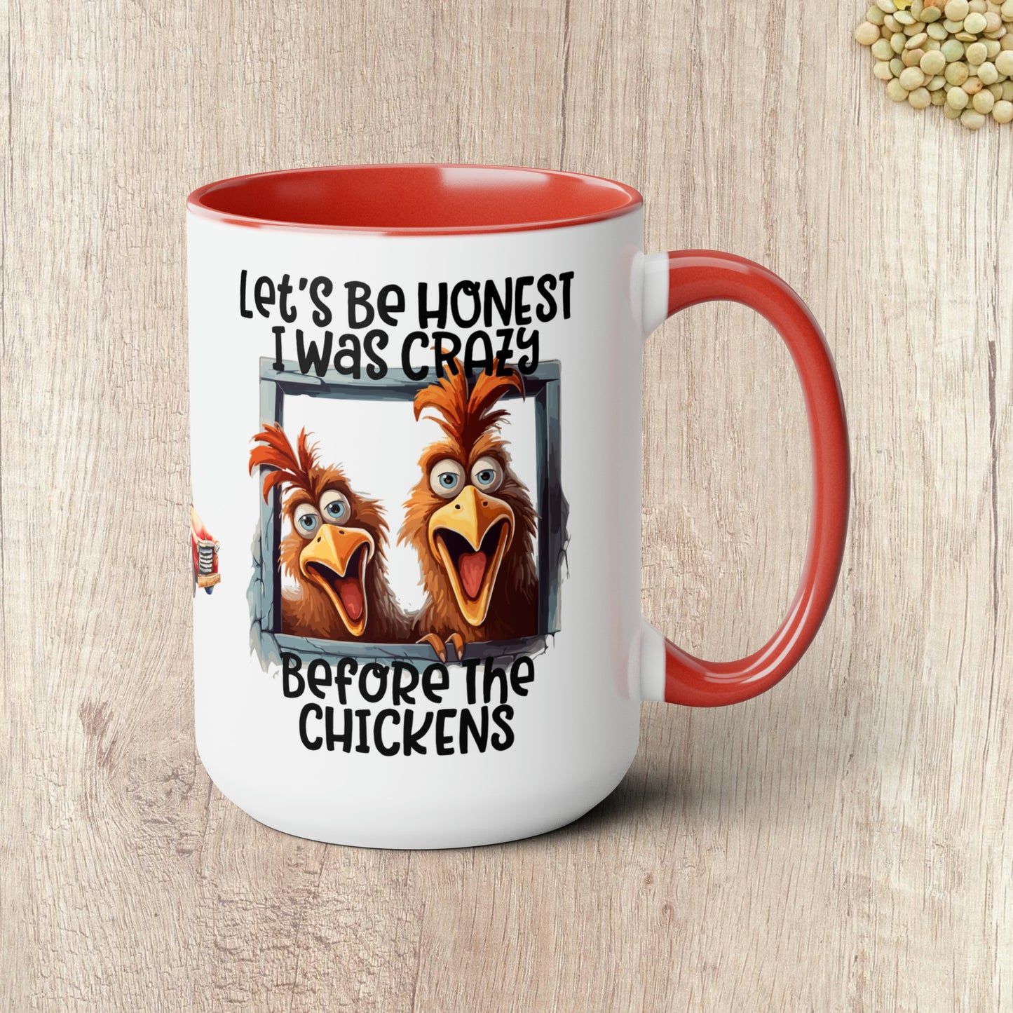 LET'S BE HONEST  - Two-Tone Coffee Mug - 15oz - 5 Color Options