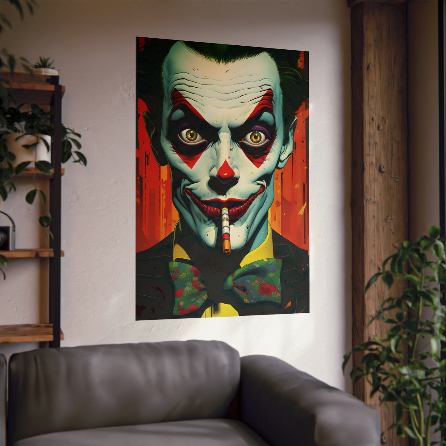 MR. PSYCHO!  - Museum-grade fine art paper.