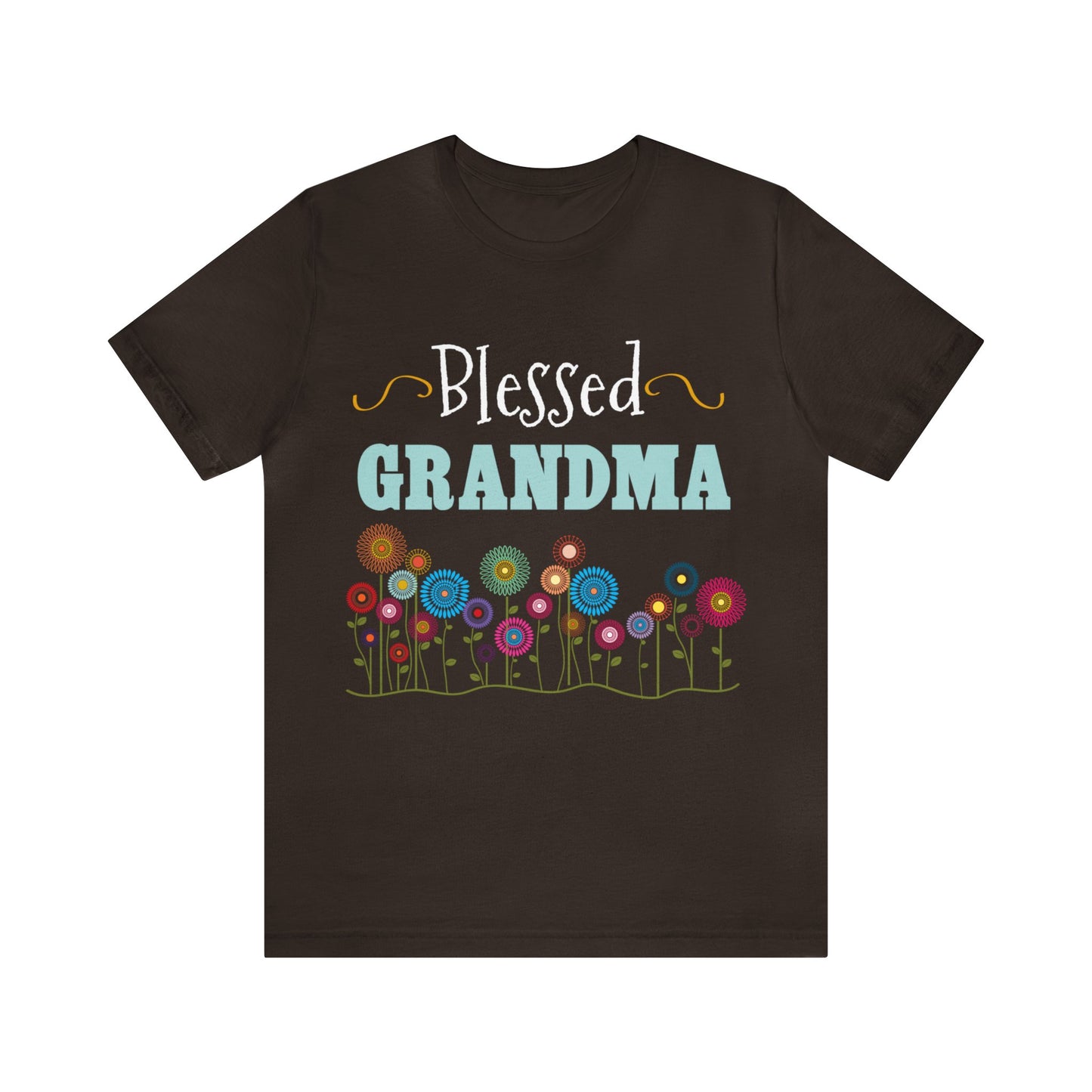 BLESSED GRANDMA - Jersey Tee - 10 COLORS - Sizes to 3 XL