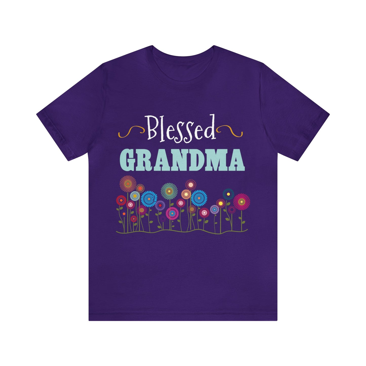 BLESSED GRANDMA - Jersey Tee - 10 COLORS - Sizes to 3 XL