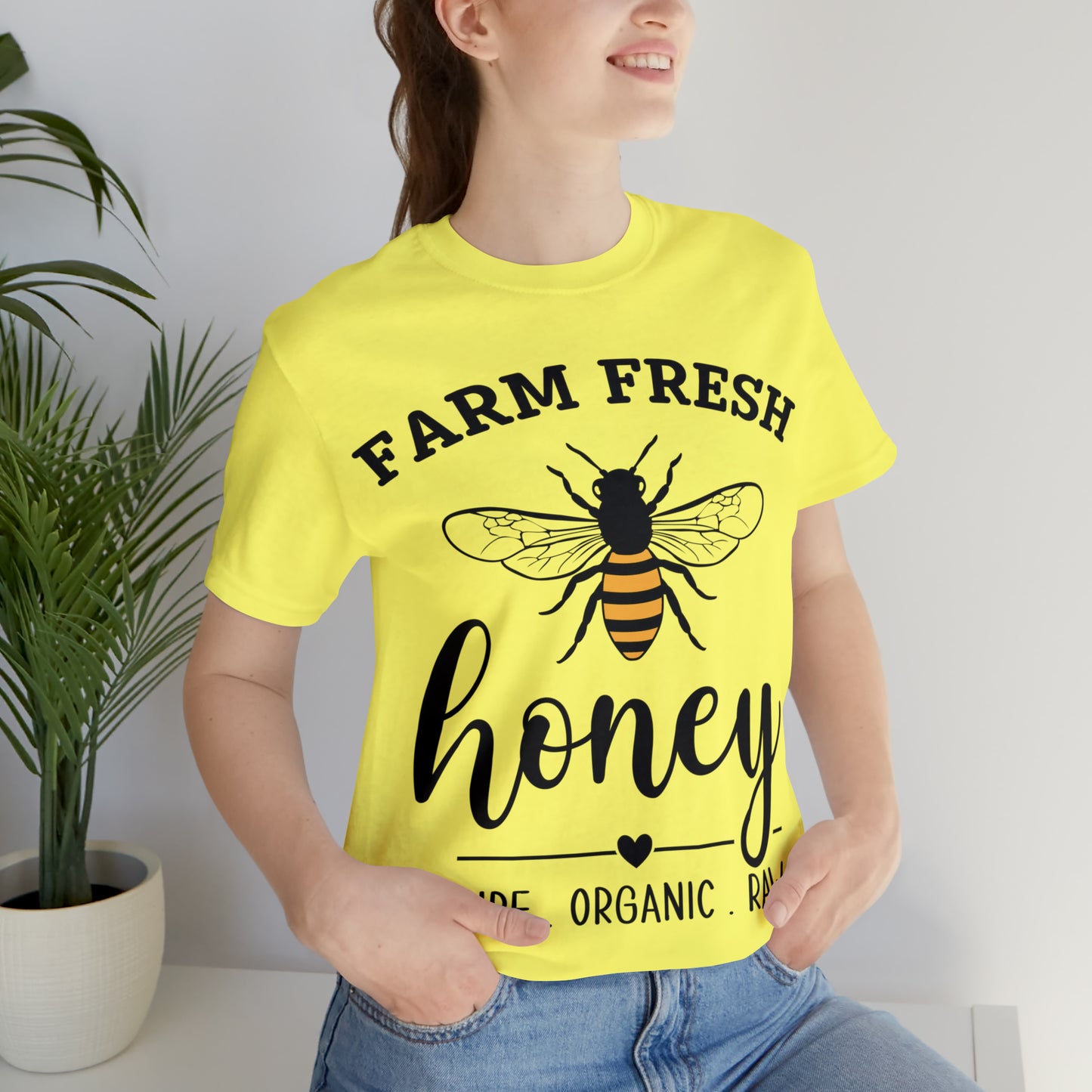 FARM FRESH HONEY - Jersey Tee - 16 COLOR CHOICES - Sizes to 3 XL