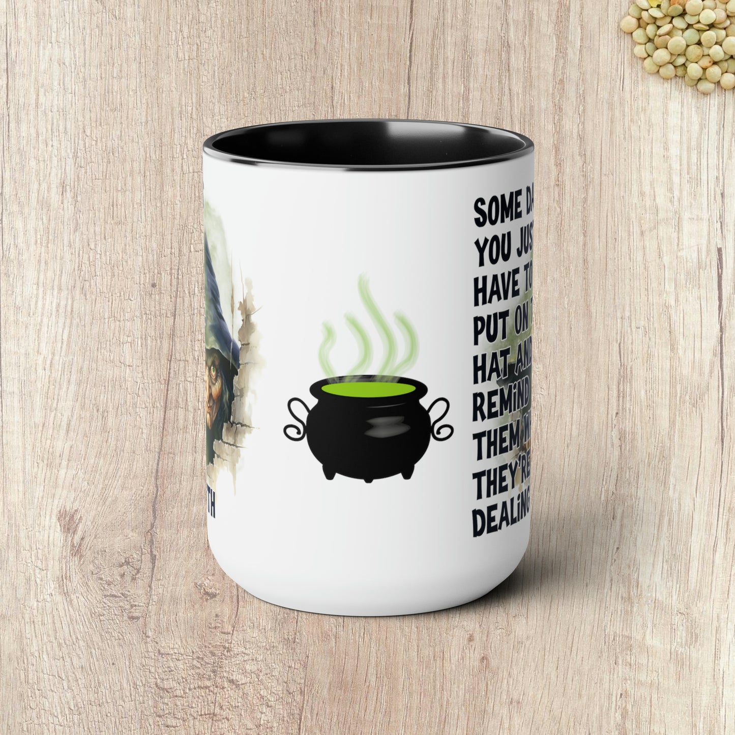 SOME DAYS  - Two-Tone Coffee Mug - 15oz - 5 Color Options