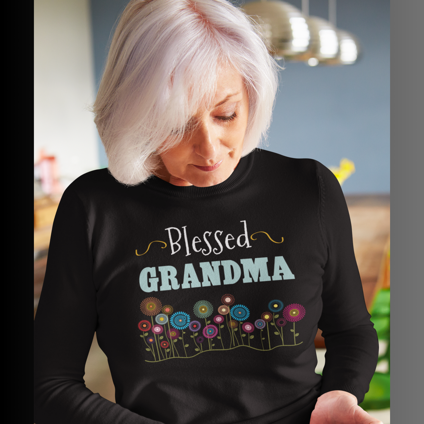 BLESSED GRANDMA - Heavy Blend™ Crewneck Sweatshirt - 6 Colors - Sizes to 3XL