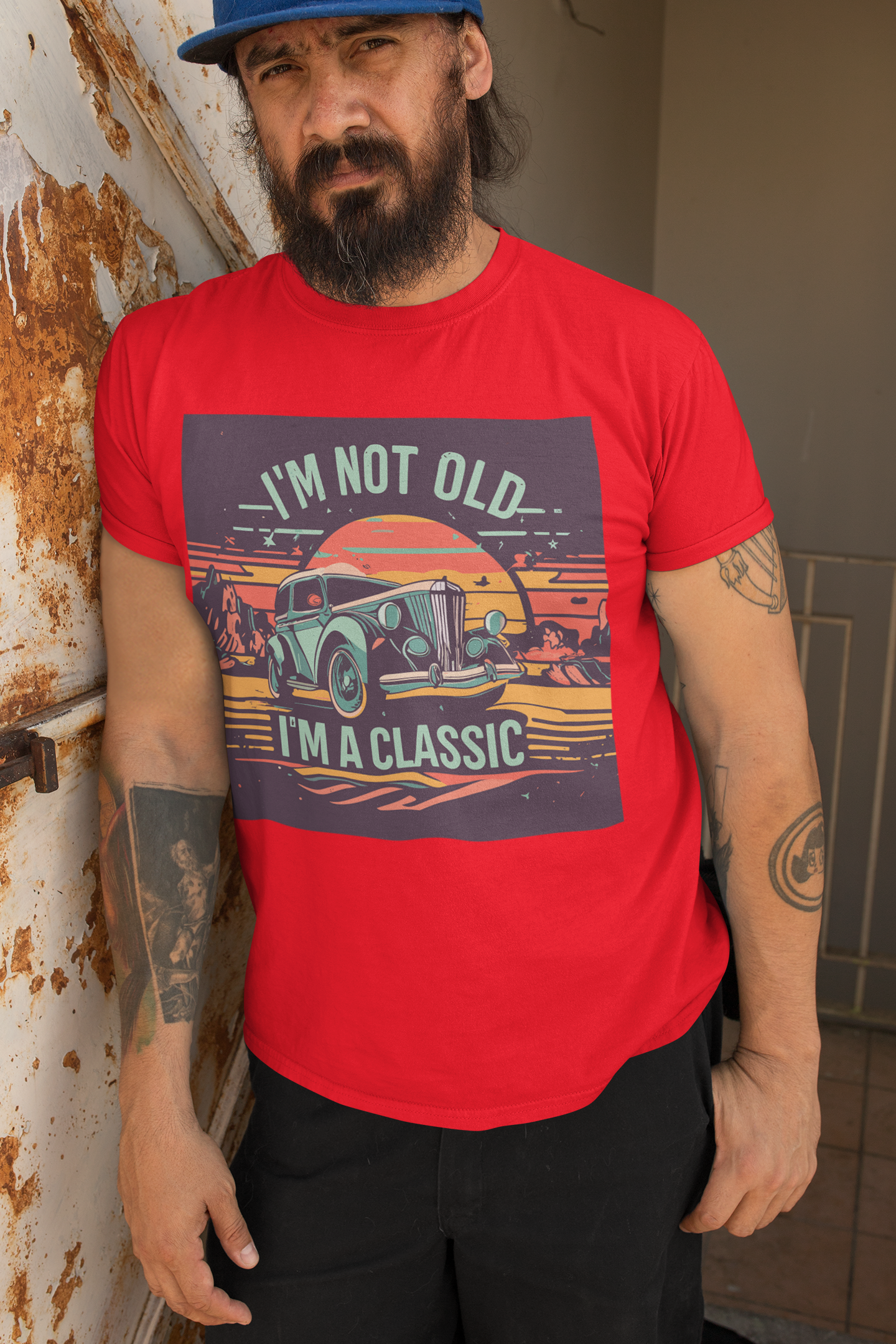 I'M NOT OLD I'M A CLASSIC - MEN - Jersey Tee - 16 COLOR CHOICES - Sizes to 3 XL