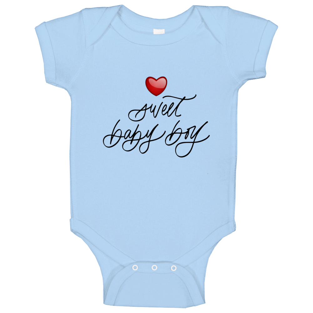 Sweet Baby Boy - Blue or White - Baby Bodysuit!