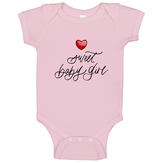 Sweet Baby Girl - Pink or White - Baby Bodysuit!