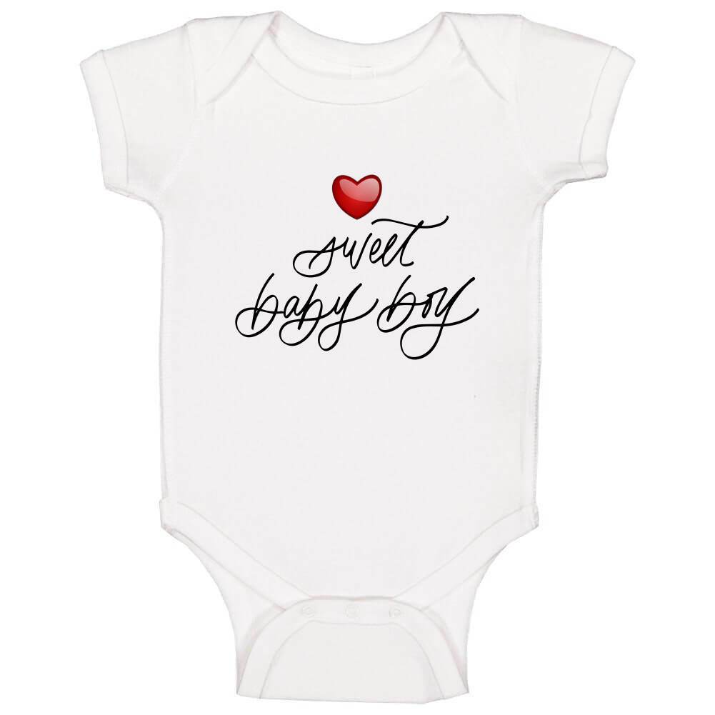 Sweet Baby Boy - Blue or White - Baby Bodysuit!